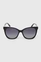 Slnečné okuliare dámske čierna farba Rám na okuliare: 95 % Polykarbonát, 5 % Meď Dioptrické sklá: 100 % Triacetát