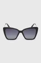 Okulary przeciwsłoneczne damskie z polaryzacją kolor czarny Oprawki: 90 % Poliwęglan, 10 % Miedź Szkła: 100 % Triacetat