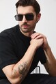 Sluneční brýle pánské s polarizací černá barva ano černá RS24.OKM301