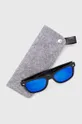 Okulary przeciwsłoneczne męskie z powłoką Revo kolor czarny Oprawki: 98 % Poliwęglan, 2 % Metal, Szkła: 100 % Triacetat