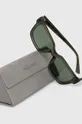 Okulary przeciwsłoneczne męskie z polaryzacją kolor zielony Oprawki: 90 % Acetat, 10 % Metal, Szkła: 100 % Triacetat