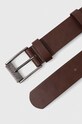 Pasek męski ze skóry ekologicznej kolor brązowy RS24.PAM705 brązowy RS24