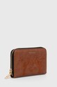 Portfel damski ze skóry ekologicznej kolor brązowy RS24.PFD600 brązowy RS24