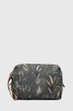 Kosmetyczka travel damska wzorzysta kolor zielony RS24.PFD705 zielony RS24