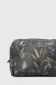 Kosmetyczka travel damska wzorzysta kolor zielony zielony RS24.PFD705