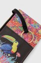 Portfel damski ze skóry ekologicznej z kolekcji Jane Tattersfield x Medicine kolor multicolor multicolor RS24.PFD850