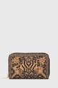 Portfel damski z korka wzorzysty kolor beżowy inny beżowy RS24.PFDA00