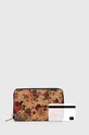 Portfel damski z korka w kwiaty kolor multicolor RS24.PFDA01 multicolor