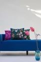 multicolor Poszewka dekoracyjna na poduszkę z ozdobną aplikacją 45 x 45 cm kolor multicolor Unisex