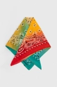 multicolor Bandana bawełniana wzorzysta kolor multicolor Damski