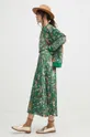 Sukně dámská maxi z kolekce Eviva L'arte tyrkysová barva tyrkysová