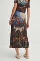 Spódnica damska midi z kolekcji Eviva L'arte kolor multicolor multicolor RS24.SDD256