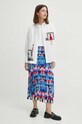 Odzież Spódnica damska maxi z kolekcji Jerzy Nowosielski x Medicine kolor multicolor RS24.SDD650 multicolor