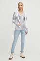 Jeansy damskie skinny kolor niebieski RS24.SJD010 niebieski RS24