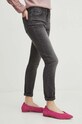 Jeansy damskie skinny kolor szary Basic szary RS24.SJD011