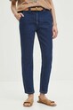 Jeansy damskie z paskiem chino kolor granatowy RS24.SJD102 granatowy RS24