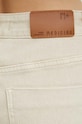 Jeansy damskie straight kolor beżowy beżowy RS24.SJD402