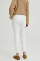 Jeansy damskie slim kolor biały Materiał główny: 97 % Bawełna, 3 % Elastan, Podszewka: 100 % Bawełna