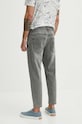 Odzież Jeansy męskie tapered z efektem sprania kolor szary RS24.SJM805 szary