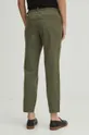 Spodnie damskie chino gładkie kolor zielony Materiał główny: 98 % Bawełna, 2 % Elastan Materiał 5: 100 % Bawełna