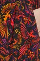 Spodnie damskie wide leg z wiskozy kolor multicolor multicolor RS24.SPD072