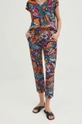 Medicine pantaloni da jogging in cotone multicolore