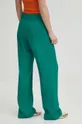 Nohavice dámske zelená farba Hlavný materiál: 90 % Viskóza, 10 % Polyester Doplnkový materiál: 100 % Polyester
