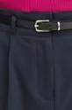 námořnická modř Kalhoty dámské chino jednobarevné tmavomodrá barva
