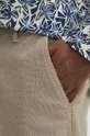 beżowy Spodnie męskie wzorzyste kolor beżowy