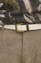 Medicine pantaloni din in maro RS24.SPM074