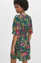 Sukienka damska mini wzorzysta kolor multicolor 100 % Wiskoza