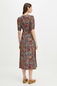 Odzież Sukienka damska maxi wzorzysta kolor multicolor RS24.SUD092 multicolor