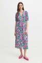 Odzież Sukienka damska maxi wzorzysta kolor multicolor RS24.SUD092 multicolor