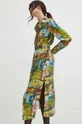 Šaty dámské midi z kolekce Eviva L'arte viac farieb viacfarebná