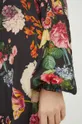 Sukienka damska mini z wiskozy kolor granatowy