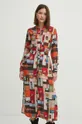 Šaty dámske maxi z kolekcie Jerzy Nowosielski x Medicine viac farieb viacfarebná