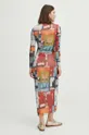 viacfarebná Šaty dámske maxi z kolekcie Jerzy Nowosielski x Medicine viac farieb