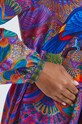 Sukienka z paskiem midi z kolekcji Jane Tattersfield x Medicine kolor multicolor RS24.SUD853