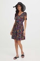 Šaty dámske mini so vzorom viac farieb RS24.SUDB11 viacfarebná RS24