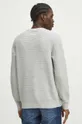 Bavlnený sveter pánsky šedá farba 100 % Bavlna