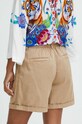 Oblečení Kraťasy dámské béžová barva RS24.SZD080 béžová
