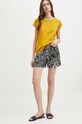 Szorty damskie z paskiem wzorzyste kolor zielony RS24.SZD093 zielony RS24