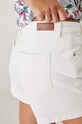 Medicine pantaloni scurti jeans alb RS24.SZDA08