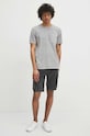 Džínové šortky pánské šedá barva RS24.SZM076 šedá RS24