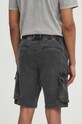 Oblečení Džínové šortky pánské šedá barva RS24.SZM076 šedá