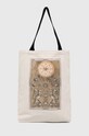 Torba bawełniana z kolekcji Zodiak - Bliźnięta kolor beżowy mieści A4 beżowy RS24.TCD151