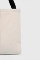 Bavlnená taška dámska z kolekcie Zverokruh - Blíženci béžová farba <p>100 % Bavlna</p>