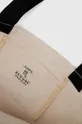 béžová Bavlnená taška dámska z kolekcie Zverokruh- Škorpión béžová farba