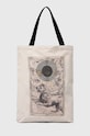 Torba bawełniana z kolekcji Zodiak - Lew kolor beżowy mieści A4 beżowy RS24.TCD155
