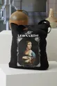 černá Bavlněná taška dámská z kolekce Eviva L'arte černá barva Dámský